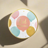 Ronde Eid Mubarak ballon bordjes voor kinderen in de categorie eid borden